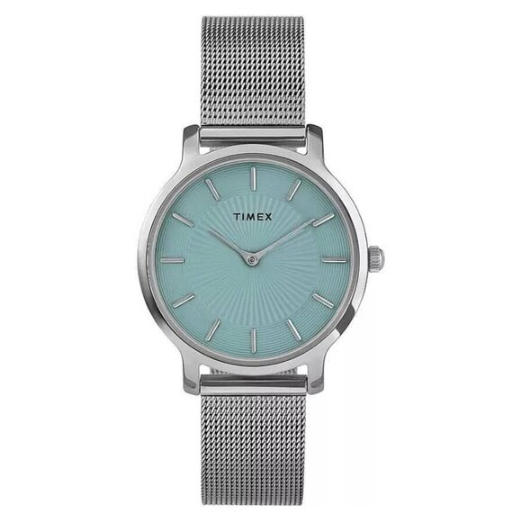 NWT Timex Fashion Ladies Quartz Steel Authentic Watch - Picture 1 of 3